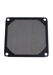 BQLZR Black 80 X 80mm PC Computer Chassis Fan Filter Mesh Metal Strainer