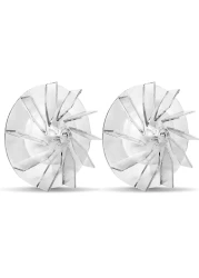 GULUANT 2 Pack Replacement 81092 Upright Vacuum Fan for Sanitaire 5.0 AMP for SC679 SC688 SC689 SC684 S635 Vacuum Models (11/16" High Blade)