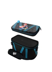 PDP Pull And Go Mario Kart Drift Overnight Glow In The Dark Case For Nintendo Switch Black