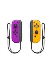 Nintendo - Switch Joy-Con Controller Pair - Neon Purple/Orange