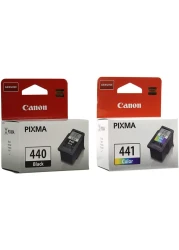 Canon 440 Black 441 Tricolor Ink Cartridges