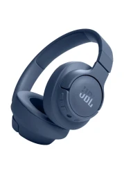 JBL Tune 720BT Headphones With Mic Wireless Over-Ear Blue