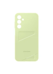 Samsung Case Cover with Card Slot for Galaxy A25 5G Lime