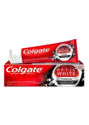 Colgate Optic White Charcoal Whitening Toothpaste 75ml