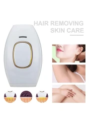 Mini Handheld IPL Laser Hair Removal Machine &ndash; Portable Depilatory Device for Full Body &amp; Facial Use &ndash; Permanent Painless Hair Remover &ndash; White
