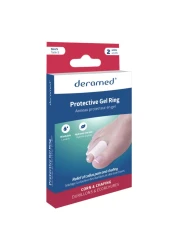 Deramed Protective Gel Ring White Size Small 2 PCS