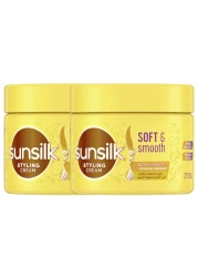 Sunsilk Styling Cream For Soft &amp; Smooth Hair 275ml Pack of 2