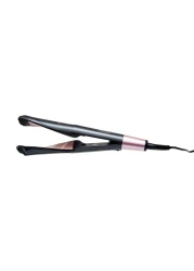 Remington 2-In-1 Hair Straightener And Hair Curler RES6606 Multicolour