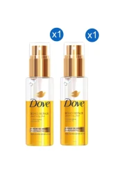 Dove Bond Repair Peptide Complex Bi-Phase Oil Serum, 80ml Pack of 2