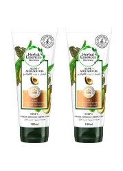 Herbal Essences Aloe+Avocado Oil 3 In 1 Plant Powered Cream White 180ml Pack of 2