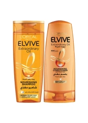L'Oreal Paris Elvive Extraordinary Oil Nourishing Shampoo 400ml And Conditioner 360ml