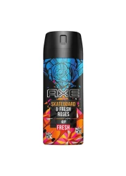 Axe Antiperspirant Deodorant Spray For Men Skateboard &amp; Fresh Roses 150ml
