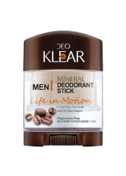 DeoKlear Mineral Deodorant Stick for Men Life in Motion 70g