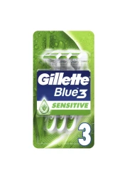 Gillette Blue 3 Sensitive Disposable Green 3 Razors