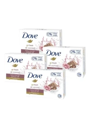 Dove Go Fresh Oil Control Beauty Cream Bar Purple 160g Pack of 4