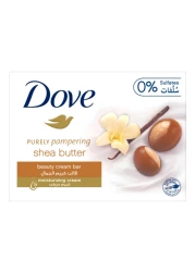 Dove Pampering Moisturising Beauty Cream Soap Bar Shea Butter &amp; Vanilla 160g