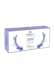 ياردلي لندن صابون اللافندر الإنجليزي الفاخر 100 غرام حزمة من 3