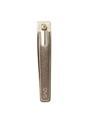 QVS Skin Gold Plated Toe Nail Clipper Silver