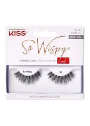 Kiss So Wispy Tapered False Eyelashes KSW01C Black