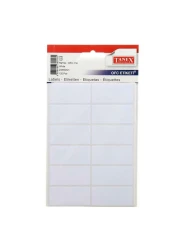 Tanex Labels White 23x50mm 120 PCS
