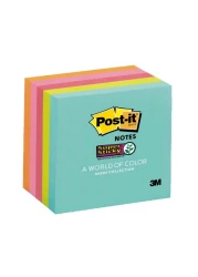 3M Post-It Miami Collection Sticky Notes Multicolour Pack of 5
