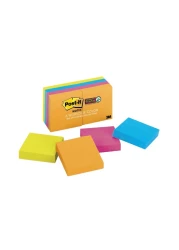 3M Post-it Rio De Janeiro Collection Sticky Notes Multicolour Pack of 8
