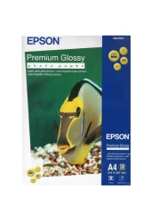 Epson A4 Premium Glossy 50 Photo Papers White