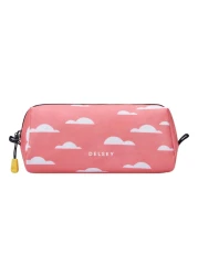 Delsey Top Zip 1 Compartment Bag BTS23 Pink Print