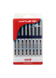 Uni-ball Eye Liquid Ink Rollerball Pen Blister Blue 8 PCS
