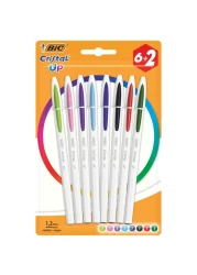 Bic Cristal Up Ballpoint Pen Multicolour 1.2mm 8 PCS
