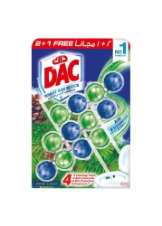 Dac Clean And Fresh Toilet Rim Block Pine Trio Power 150g