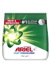 Ariel Fast Dissolving Laundry Detergent Powder 2kg