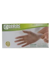 فيليدا - قفازات ملونة من النيتريل للاستعمال مرة واحدة، وردي متوسط / كبير، 50 قطعة