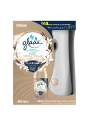 Glade Automatic Spray Holder With Sheer Vanilla Embrace Air Freshener 269ml