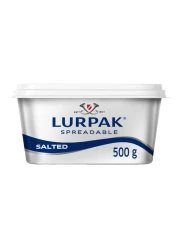 Lurpak Spreadable Salted Butter, 500g