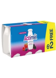 أكتيميل - مشروب ألبان بالفراولة 93ملل، حزمه من 8 قطع