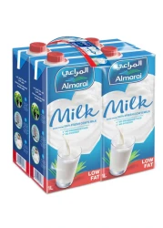 Almarai UHT Low Fat Milk 1L Pack of 4