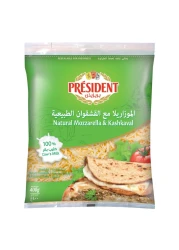 President Mozzarella and Kashkaval 400g