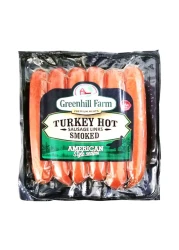 Greenhill Farm Turkey Hot Smoked Sausage 396g