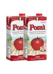 Pomi Strained Tomatoes Passata 1kg Pack of 2