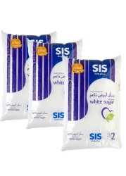 Sis Fine Grain White Sugar 2kg Pack of 3