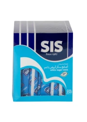 Sis 70 White Sugar Sticks 350g