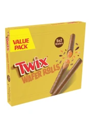 Twix Caramel Wafer, 22.5g Pack of 5