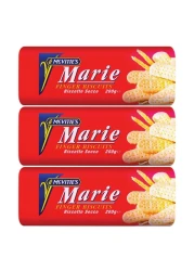 McVitie's Marie Finger Biscuits, 200g Pack of 3