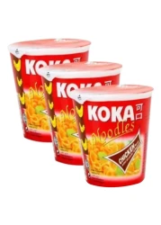 كوكا كوب نودلز بالدجاج 70 غرام حزمة من 3