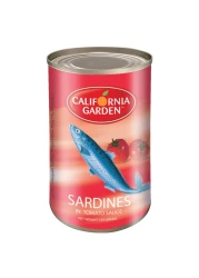 California Garden Sardines In Tomato Sauce 125g
