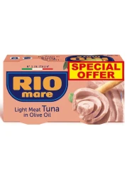 ريو ماري لحم تونة خفيف في زيت الزيتون، 160 غرام، حزمة من 2