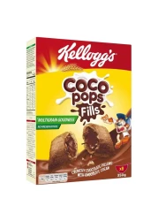 Kellogg's Coco Pops Fills Crunchy Pillows with Chocolate Cream Bar, 350g