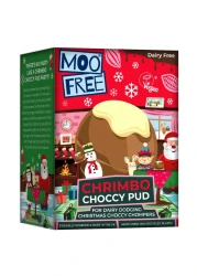 Moo Free Dairy Free Chrimbo Milk and White Choccy Pud Pudding 80g