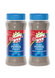 Bayara Black Pepper Powder, 330ml Pack of 2